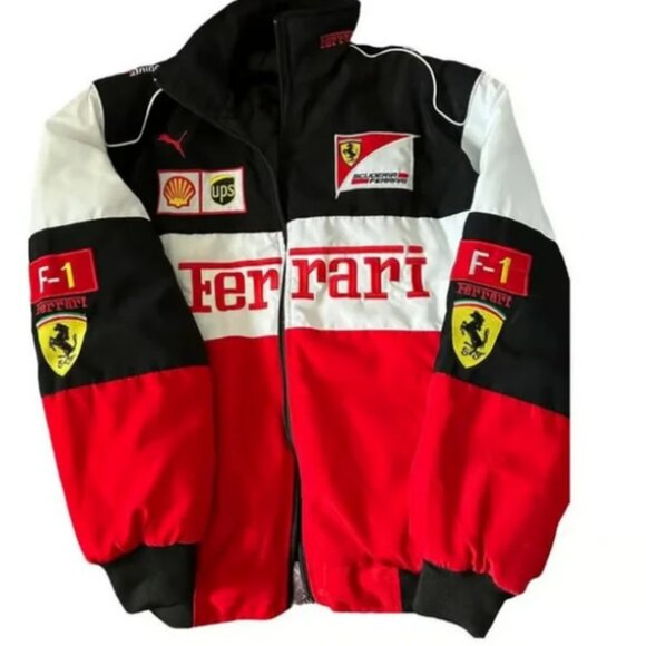 PUMA FERRARI F1 JACKET SIZE LARGE - Picture 1 of 4